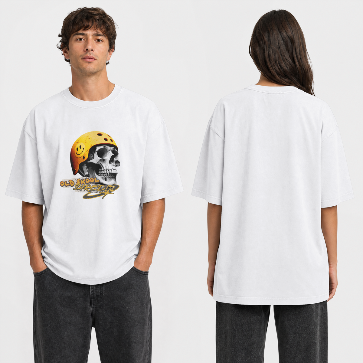 Old Skool Rider – Vintage Skull